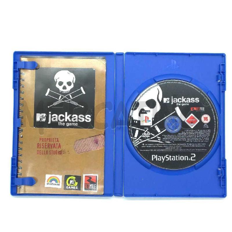 GIOCO PS2 MTV JACKASS THE GAME CON LIBRETTO  | Mercatino dell'Usato Moncalieri bengasi 3