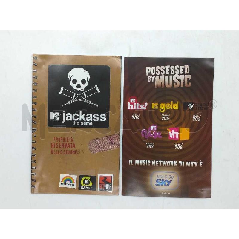 GIOCO PS2 MTV JACKASS THE GAME CON LIBRETTO  | Mercatino dell'Usato Moncalieri bengasi 4
