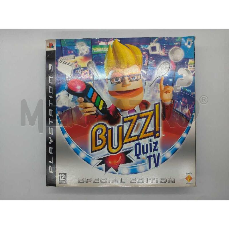 GIOCO PS3 BUZZ QUIZ TV SPECIAL EDITION NON TESTATO  | Mercatino dell'Usato Moncalieri bengasi 1