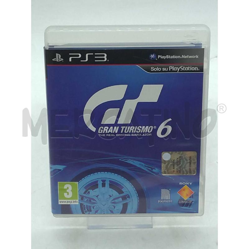 GIOCO PS3 GRAN TURISMO 6 | Mercatino dell'Usato Moncalieri bengasi 1