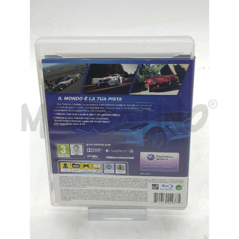 GIOCO PS3 GRAN TURISMO 6 | Mercatino dell'Usato Moncalieri bengasi 2