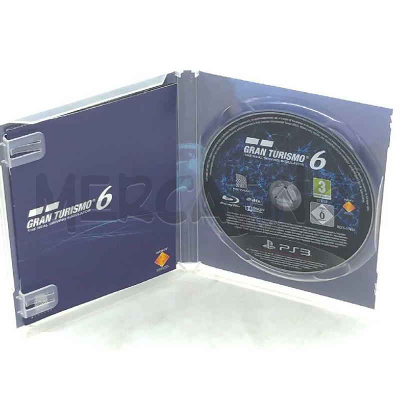 GIOCO PS3 GRAN TURISMO 6 | Mercatino dell'Usato Moncalieri bengasi 3