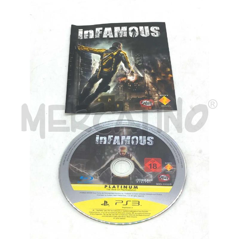 GIOCO PS3 INFAMOUS | Mercatino dell'Usato Moncalieri bengasi 4