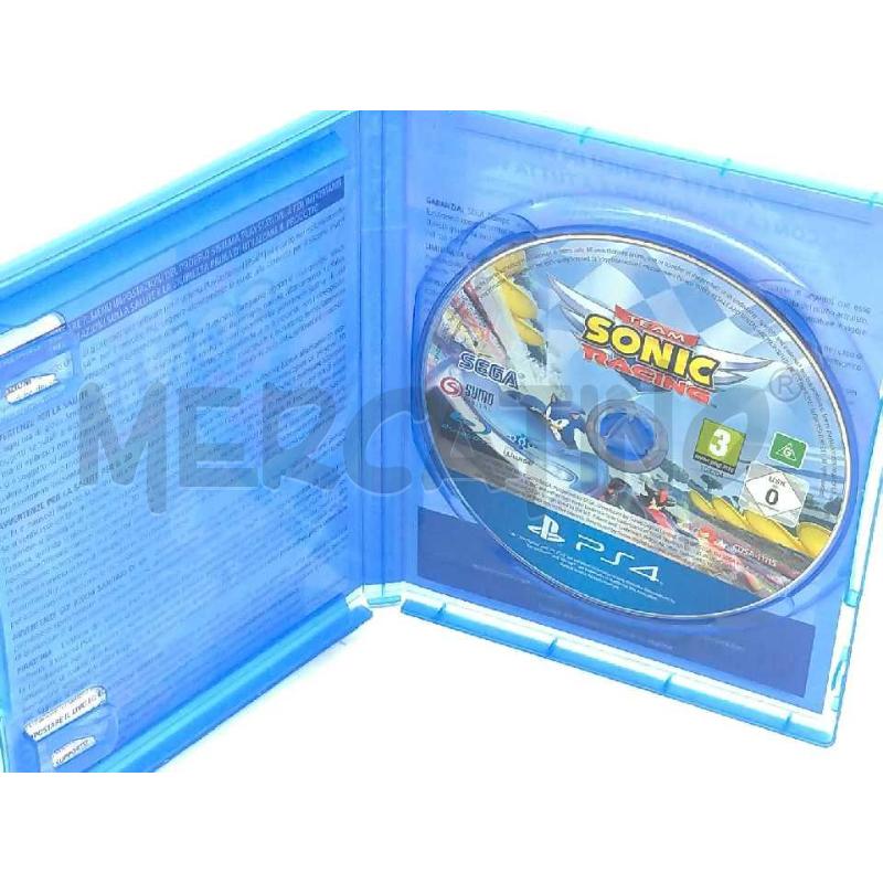 GIOCO PS 4 TEAM SONIC RACING | Mercatino dell'Usato Moncalieri bengasi 3