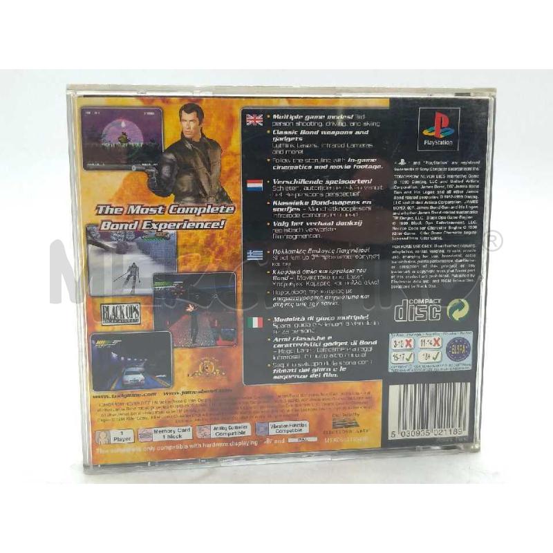 GIOCO PS ONE 007 TOMORROW NEVER DIES | Mercatino dell'Usato Moncalieri bengasi 2