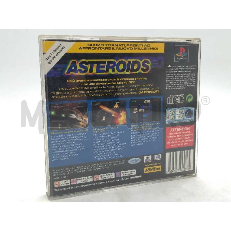 GIOCO PS ONE ASTEROIDS | Mercatino dell'Usato Moncalieri bengasi 2
