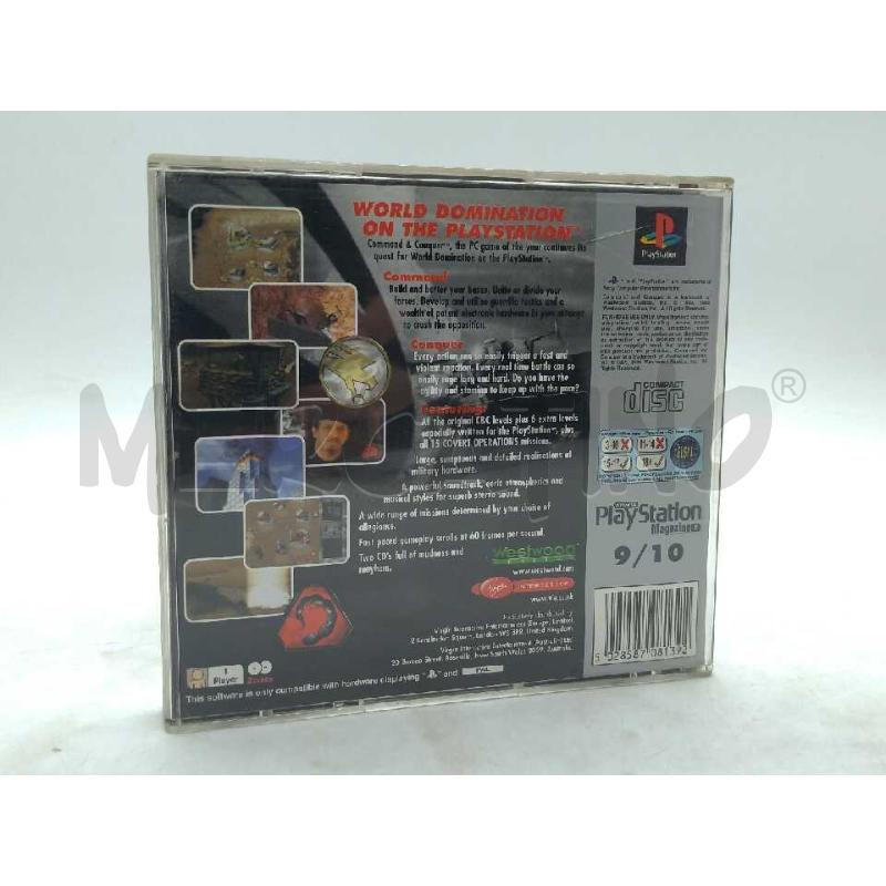 GIOCO PS ONE COMMAND&CONQUER | Mercatino dell'Usato Moncalieri bengasi 2