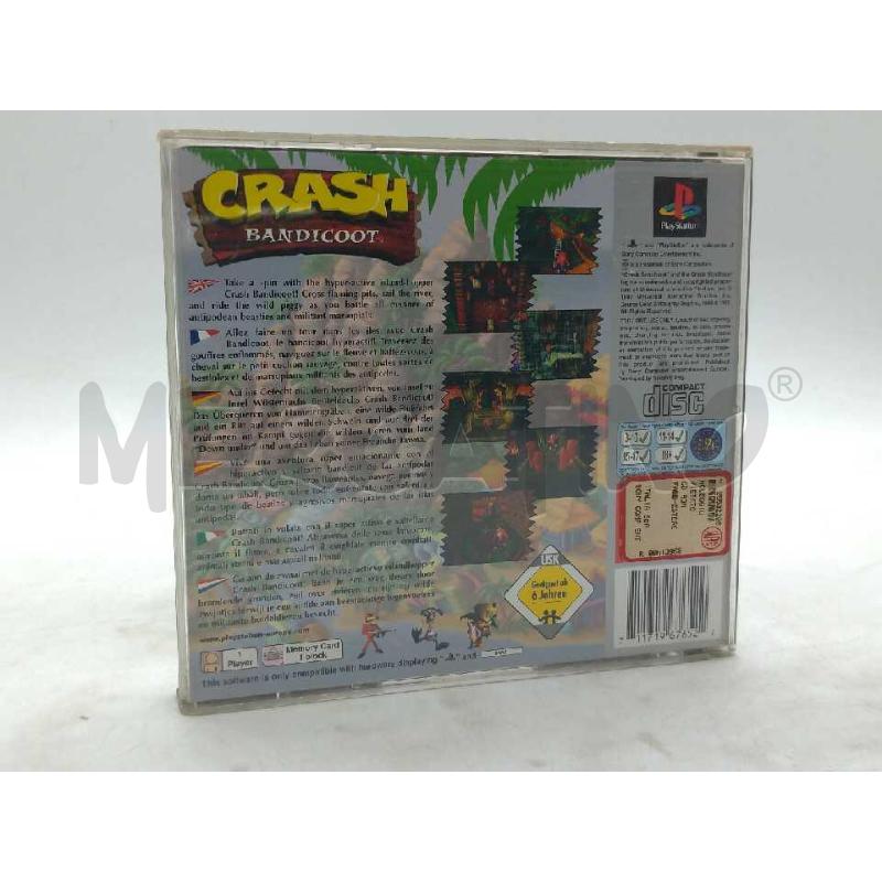 GIOCO PS ONE CRASH BANDICOOT | Mercatino dell'Usato Moncalieri bengasi 2