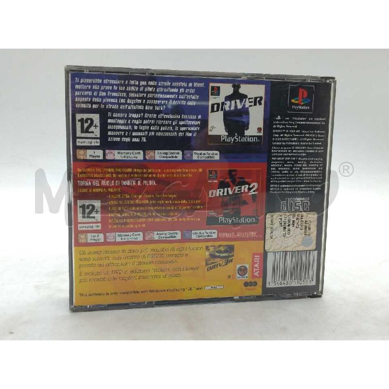 GIOCO PS ONE DRIVER DRIVER 2 | Mercatino dell'Usato Moncalieri bengasi 2