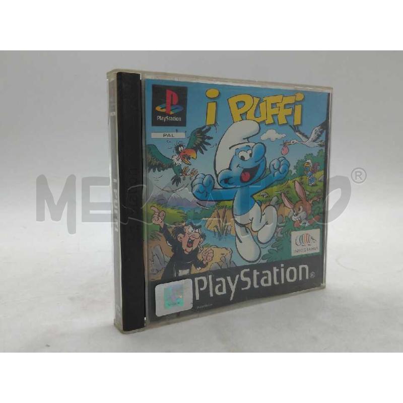 GIOCO PS ONE I PUFFI | Mercatino dell'Usato Moncalieri bengasi 1