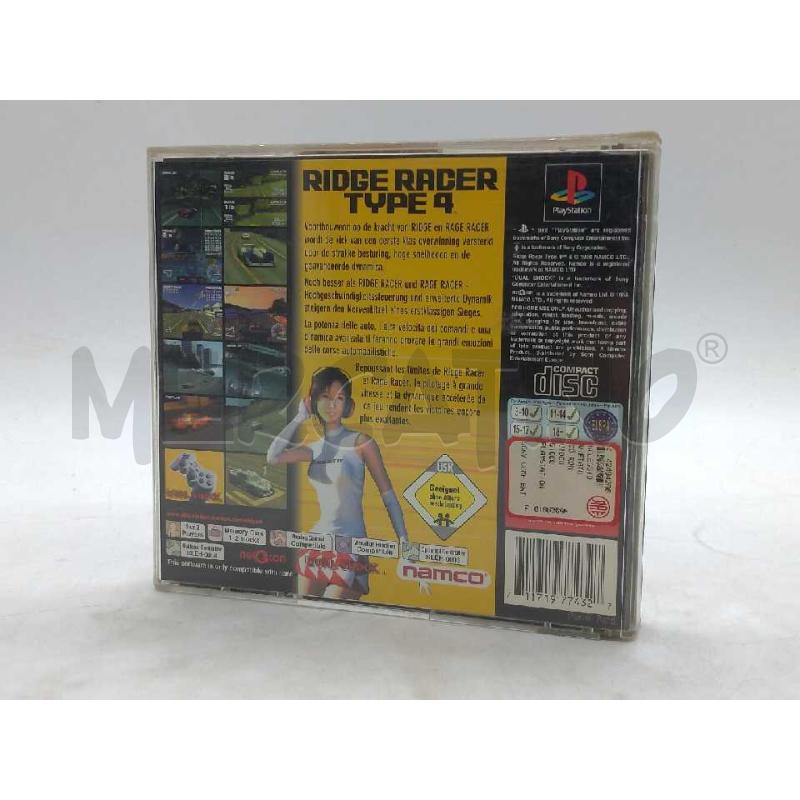 GIOCO PS ONE RIDGE RACER TYPE 4 | Mercatino dell'Usato Moncalieri bengasi 2