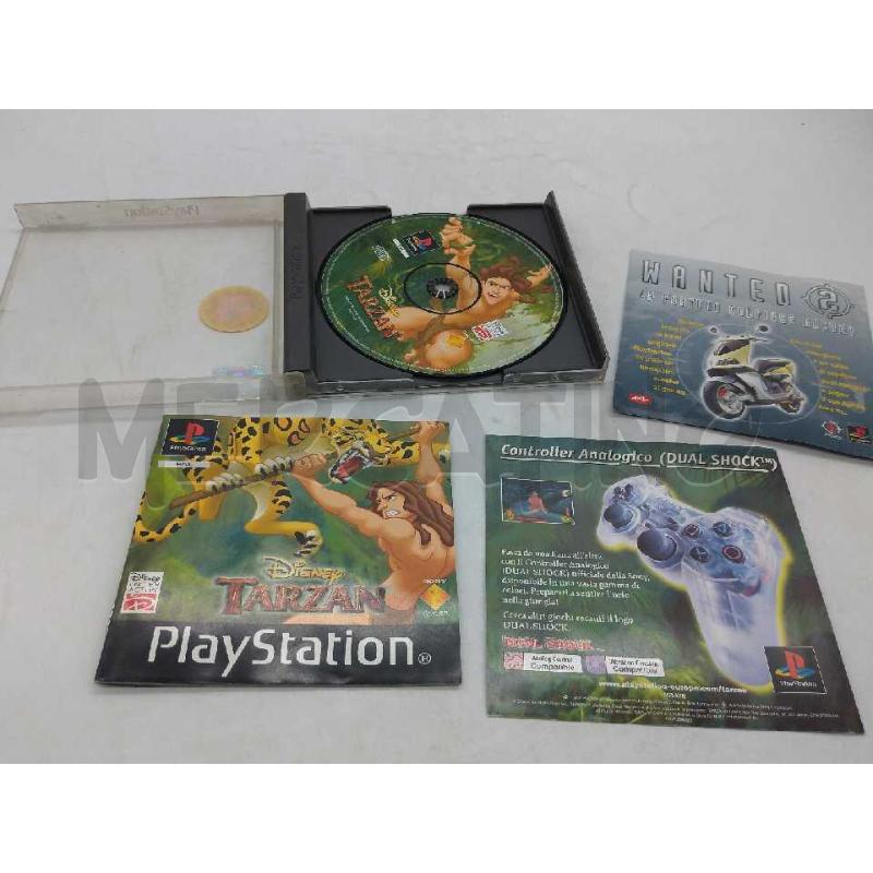 GIOCO PS ONE TARZAN | Mercatino dell'Usato Moncalieri bengasi 3