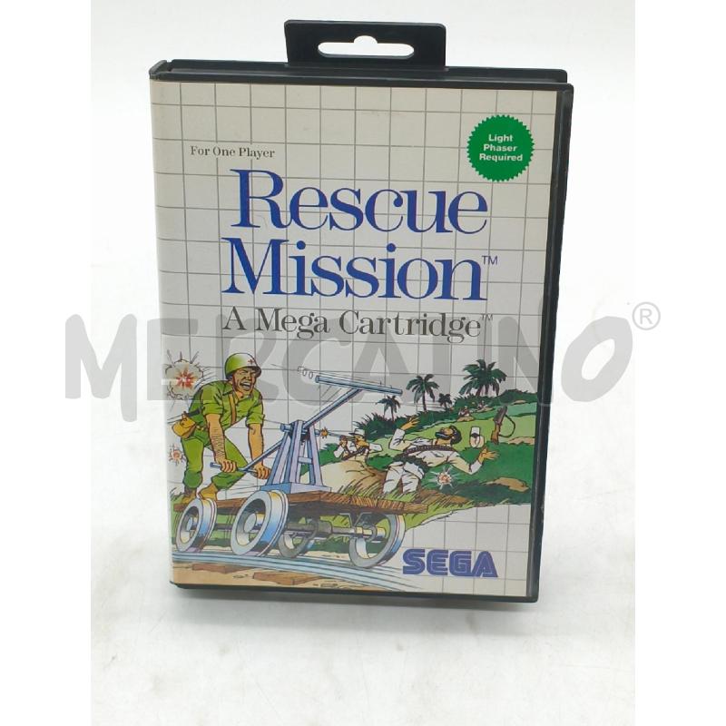 GIOCO SEGA MASTER SYSTEM RESCUE MISSION CON LIBRETTO | Mercatino dell'Usato Moncalieri bengasi 1