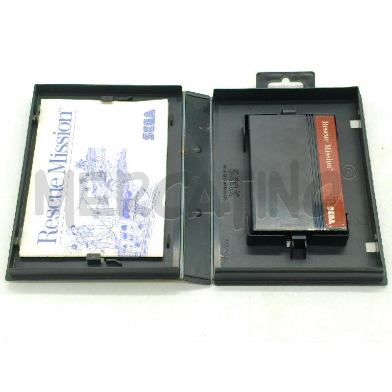 GIOCO SEGA MASTER SYSTEM RESCUE MISSION CON LIBRETTO | Mercatino dell'Usato Moncalieri bengasi 3
