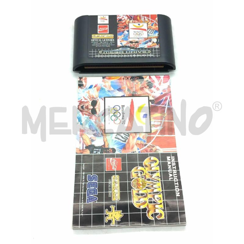 GIOCO SEGA MEGA DRIVE OLYPIC GOLD BARCELONA 92 | Mercatino dell'Usato Moncalieri bengasi 4