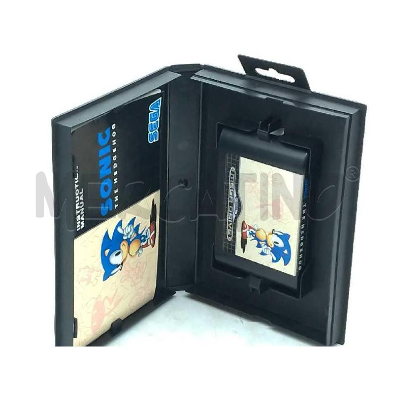 GIOCO SEGA MEGA DRIVE SONIC THE HEDGEHOG  | Mercatino dell'Usato Moncalieri bengasi 3