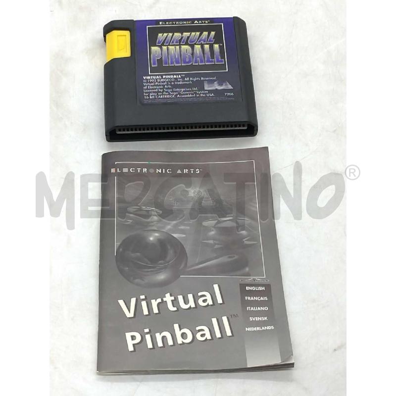 GIOCO SEGA MEGA DRIVE VIRTUAL PINBALL  | Mercatino dell'Usato Moncalieri bengasi 4