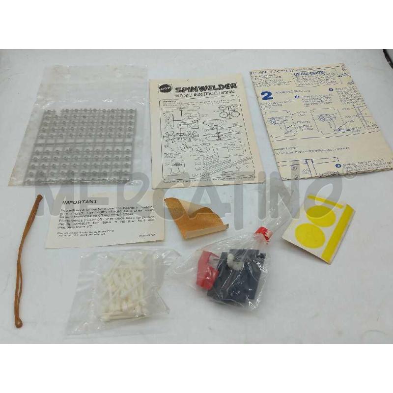 GIOCO SPINWELDER AIRPLANE FACTORY MATTEL VINTAGE KIT COSTRUZIONE AEREO | Mercatino dell'Usato Moncalieri bengasi 3