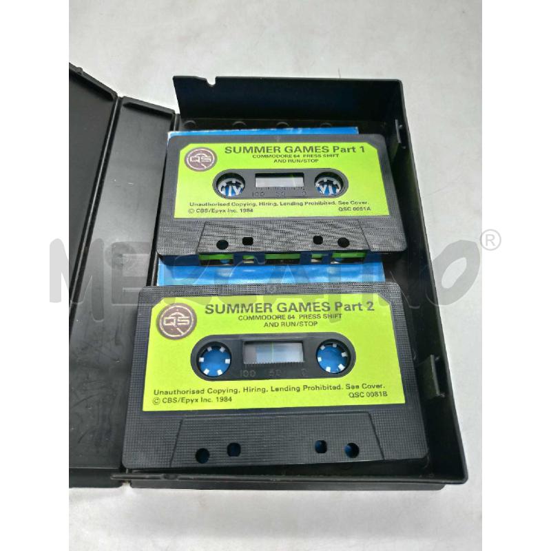 GIOCO SUMMER GAMES EPYX C64 | Mercatino dell'Usato Moncalieri bengasi 4