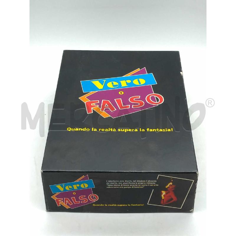 GIOCO VERO O FALSO MB GIOCHI COMPLETO | Mercatino dell'Usato Moncalieri bengasi 1