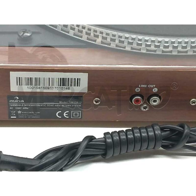 GIRADISCHI AUNA TT 931 BROWN FUNZIONANTE | Mercatino dell'Usato Moncalieri bengasi 4