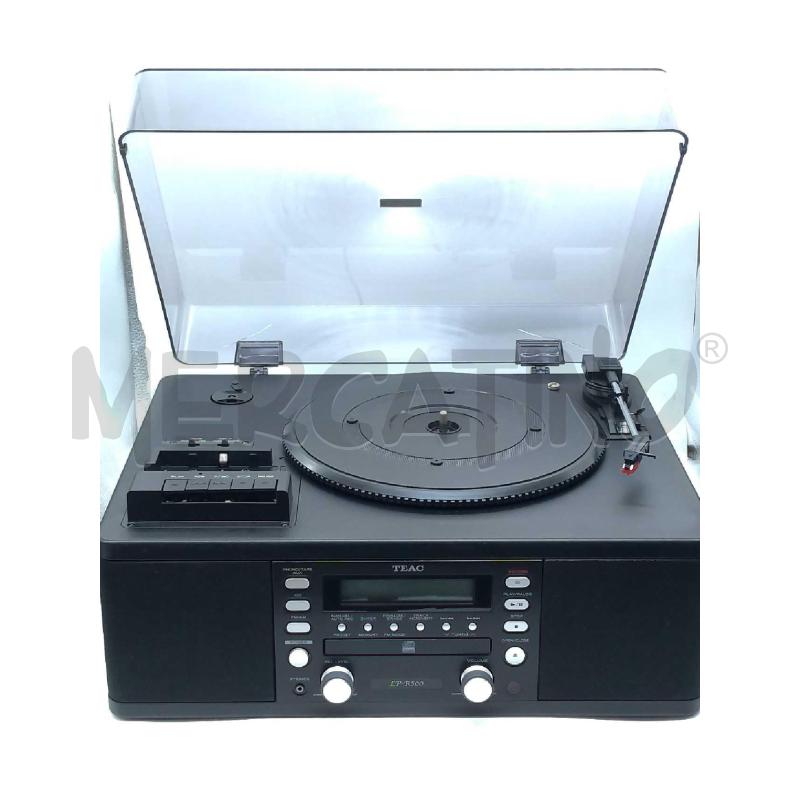 GIRADISCHI RADIO HIFI CD CASSETTA CASSE  INTEGRATE TEAC LP R500 TELECOMANDO E LIBRETTI FUNZIONANTE  | Mercatino dell'Usato Moncalieri bengasi 1