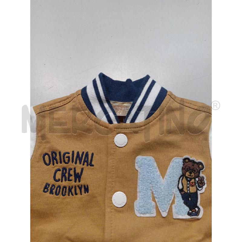 GIUBBINO BAMBINO ORIGINAL MARINES BEIGE MANICA BIANCA | Mercatino dell'Usato Moncalieri bengasi 3