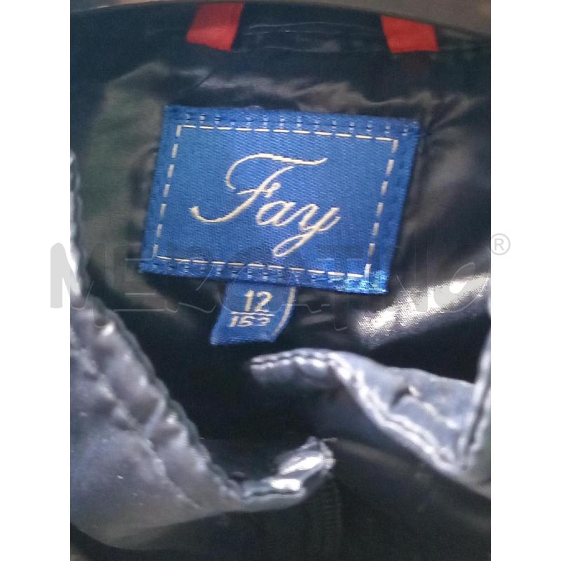 GIUBBOTTO BAMBINO FAY GRIGIO MANICA BLU | Mercatino dell'Usato Moncalieri bengasi 5