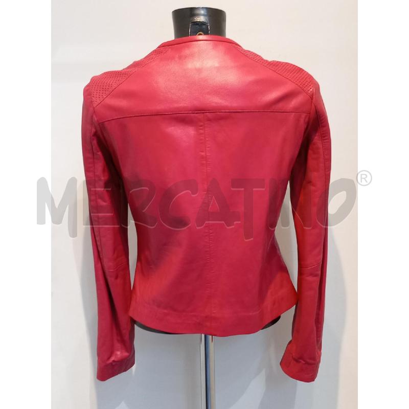 GIUBBOTTO DONNA CARACTERE PELLE ROSSA | Mercatino dell'Usato Moncalieri bengasi 2