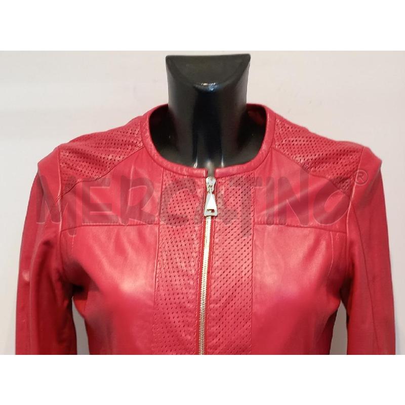 GIUBBOTTO DONNA CARACTERE PELLE ROSSA | Mercatino dell'Usato Moncalieri bengasi 4
