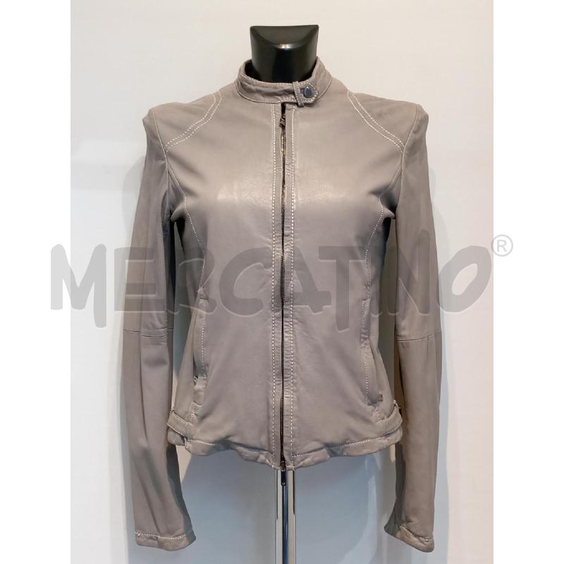 GIUBBOTTO DONNA EMPORIO ARMANI GRIGIO CON CERNIERA | Mercatino dell'Usato Moncalieri bengasi 1