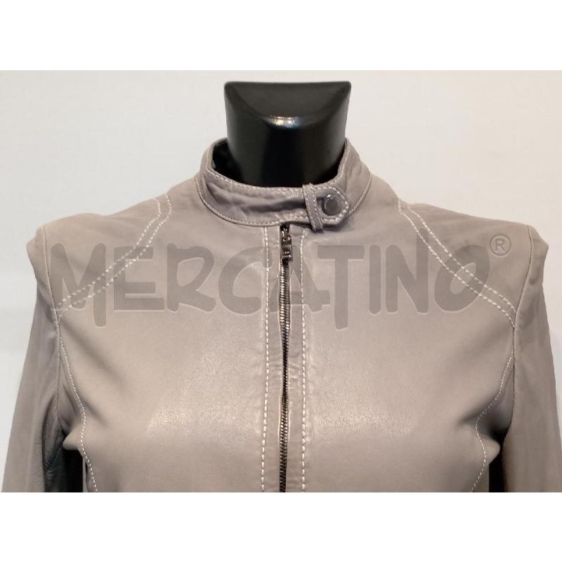 GIUBBOTTO DONNA EMPORIO ARMANI GRIGIO CON CERNIERA | Mercatino dell'Usato Moncalieri bengasi 3