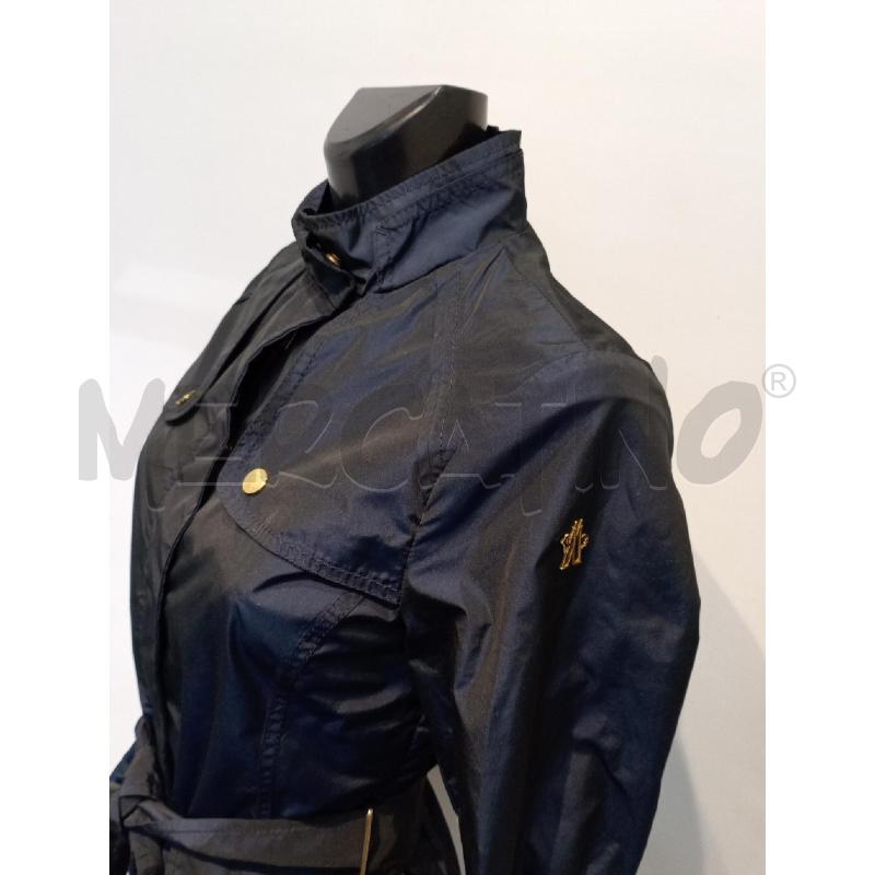 GIUBBOTTO DONNA MONCLER BLU BOTTONI DORATI | Mercatino dell'Usato Moncalieri bengasi 4