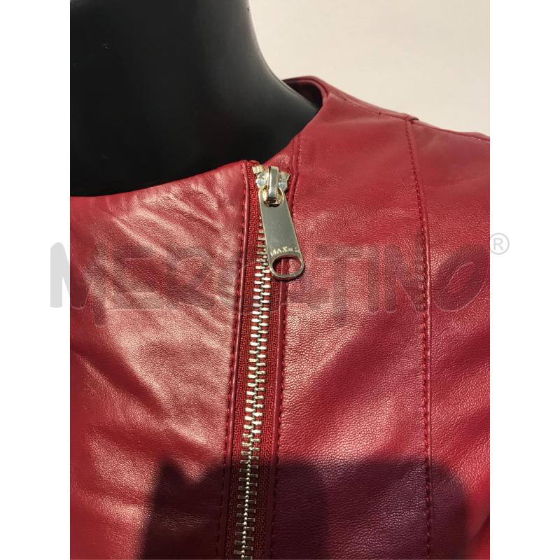 GIUBBOTTO DONNA PELLE MAX & CO BORDEAUX | Mercatino dell'Usato Moncalieri bengasi 3