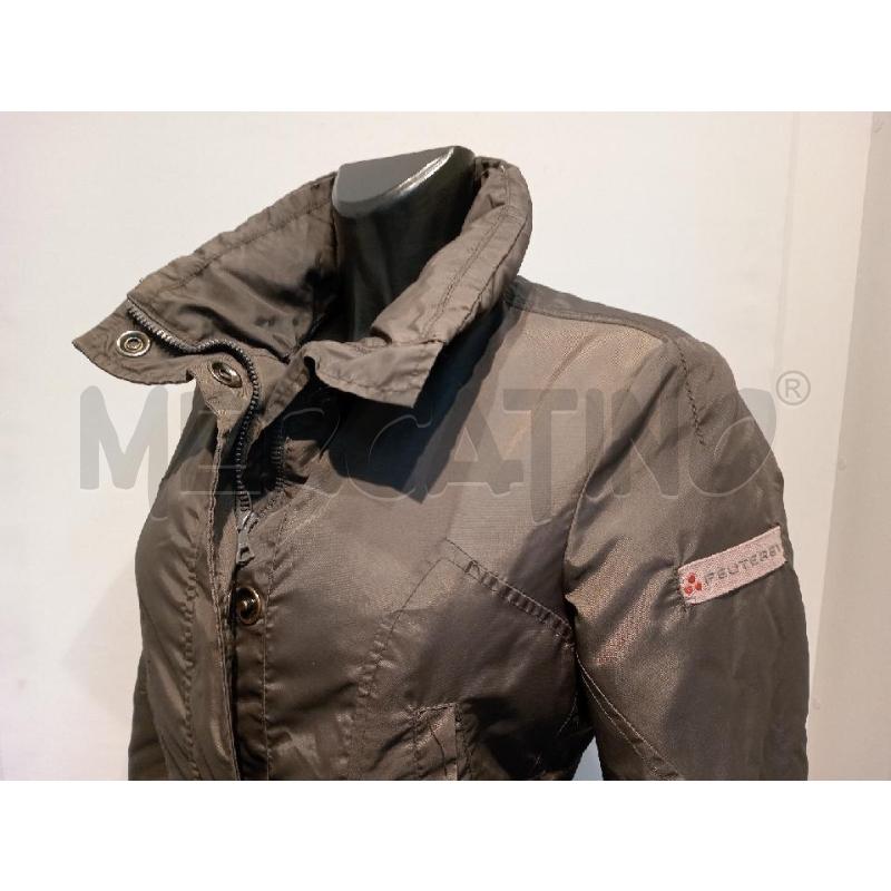 GIUBBOTTO DONNA PEUTEREY MARRONE CON CINTURA  | Mercatino dell'Usato Moncalieri bengasi 3