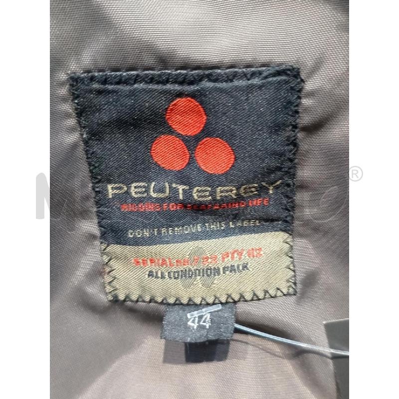 GIUBBOTTO DONNA PEUTEREY MARRONE CON CINTURA  | Mercatino dell'Usato Moncalieri bengasi 5