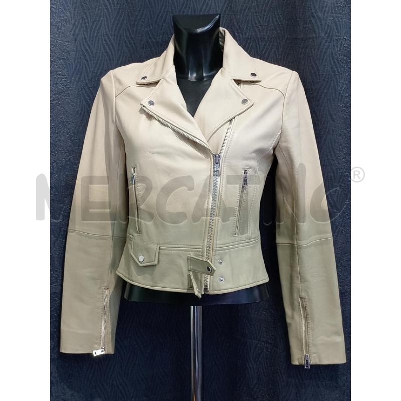 GIUBBOTTO DONNA PINKO BEIGE CON SFUMATURTE  | Mercatino dell'Usato Moncalieri bengasi 1