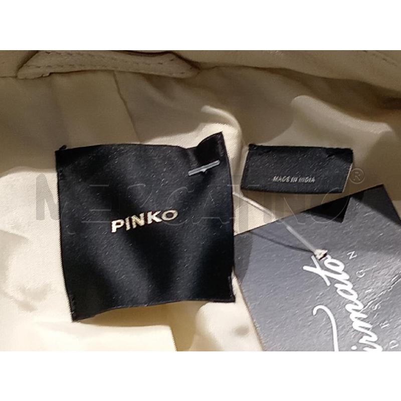 GIUBBOTTO DONNA PINKO BEIGE CON SFUMATURTE  | Mercatino dell'Usato Moncalieri bengasi 5
