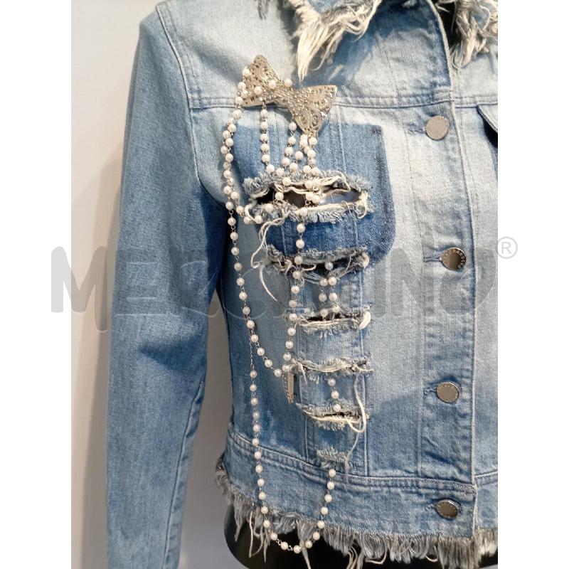 GIUBBOTTO DONNA ROCCO BAROCCO JEANS CON SPILLA | Mercatino dell'Usato Moncalieri bengasi 4