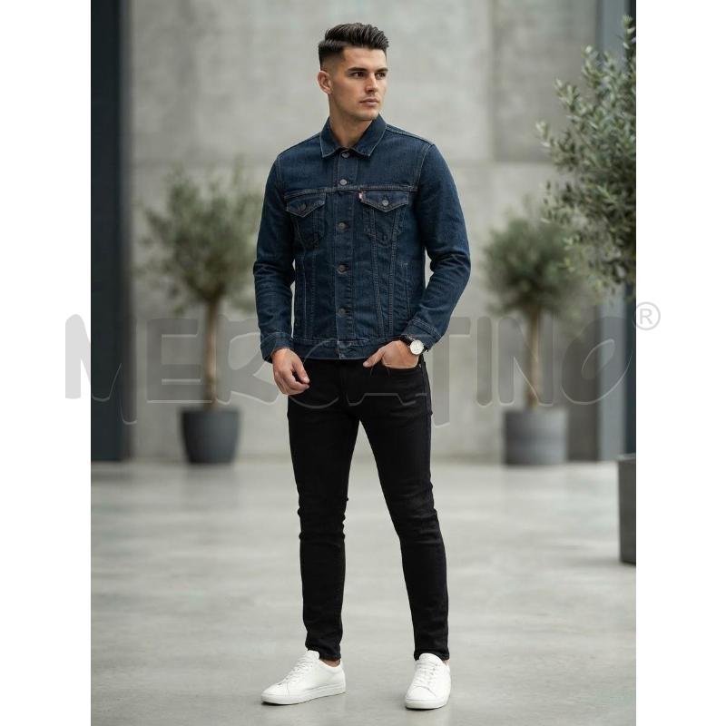 GIUBBOTTO LEVI'S JEANS BLU | Mercatino dell'Usato Moncalieri bengasi 1