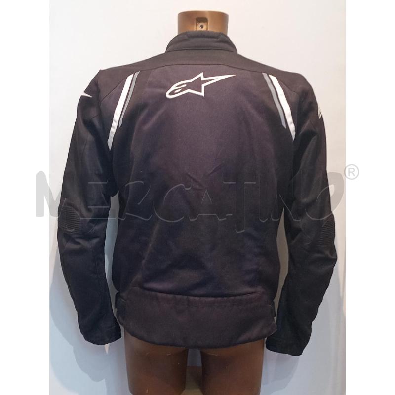 GIUBBOTTO MOTO UOMO ALPINESTAR NERA SCRITTE BIANCHE | Mercatino dell'Usato Moncalieri bengasi 2