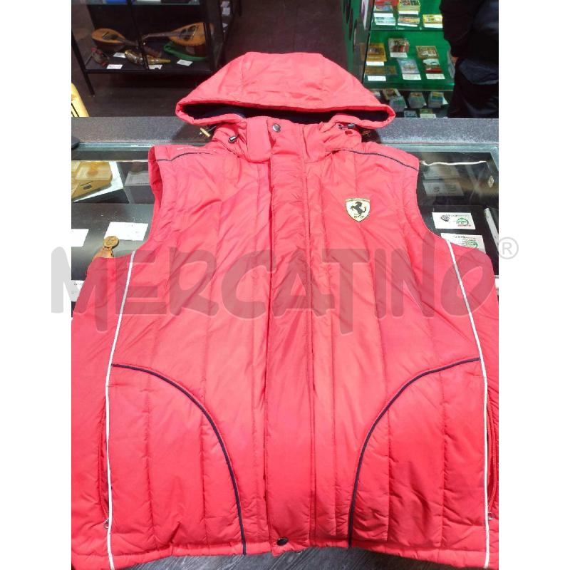 GIUBBOTTO SMANICATO SCUDERIA FERRARI TG L CON CAPPUCCIO | Mercatino dell'Usato Moncalieri bengasi 1