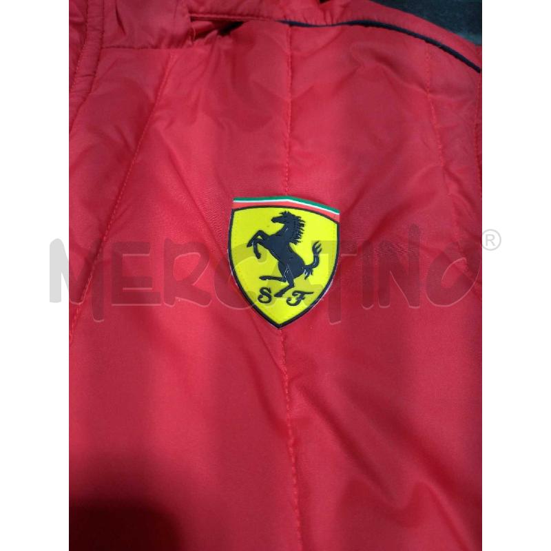 GIUBBOTTO SMANICATO SCUDERIA FERRARI TG L CON CAPPUCCIO | Mercatino dell'Usato Moncalieri bengasi 2