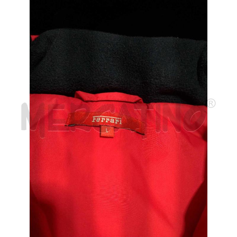 GIUBBOTTO SMANICATO SCUDERIA FERRARI TG L CON CAPPUCCIO | Mercatino dell'Usato Moncalieri bengasi 4