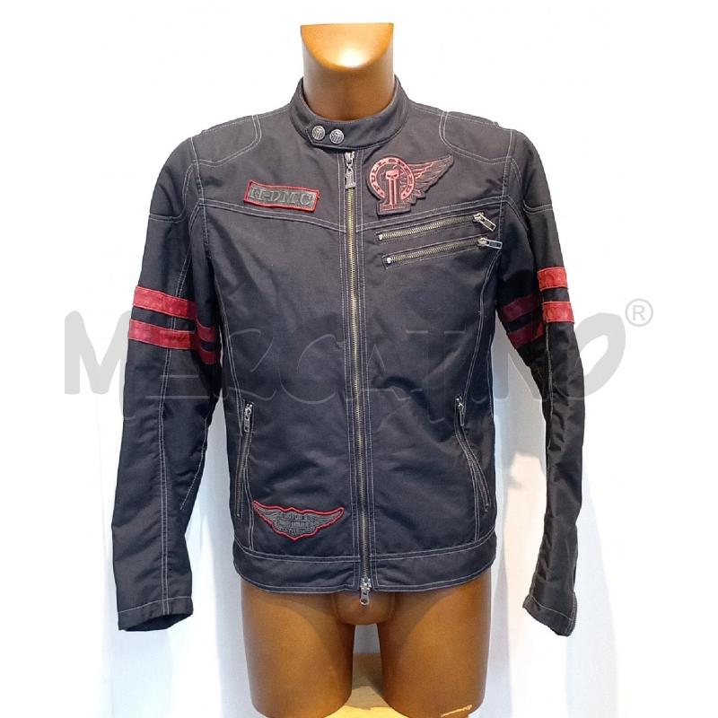 GIUBBOTTO UOMO HARLEY DAVIDSON NERO INSERTI ROSSO | Mercatino dell'Usato Moncalieri bengasi 1