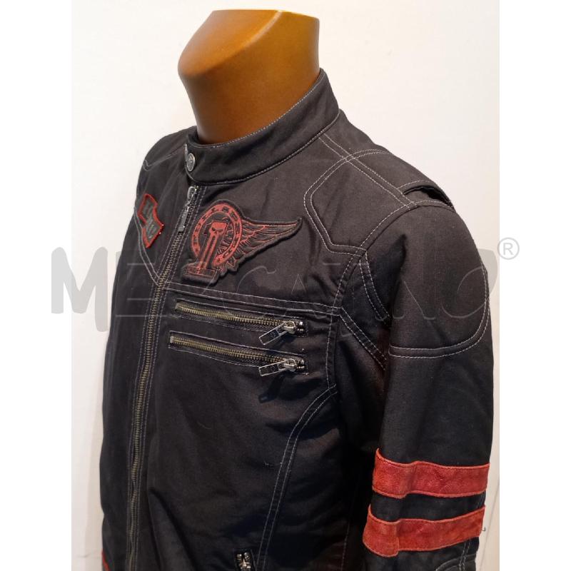 GIUBBOTTO UOMO HARLEY DAVIDSON NERO INSERTI ROSSO | Mercatino dell'Usato Moncalieri bengasi 3