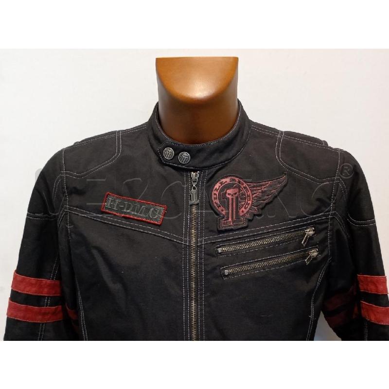 GIUBBOTTO UOMO HARLEY DAVIDSON NERO INSERTI ROSSO | Mercatino dell'Usato Moncalieri bengasi 4