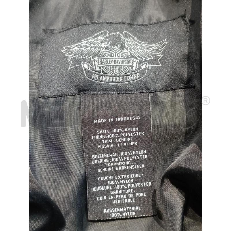 GIUBBOTTO UOMO HARLEY DAVIDSON NERO INSERTI ROSSO | Mercatino dell'Usato Moncalieri bengasi 5