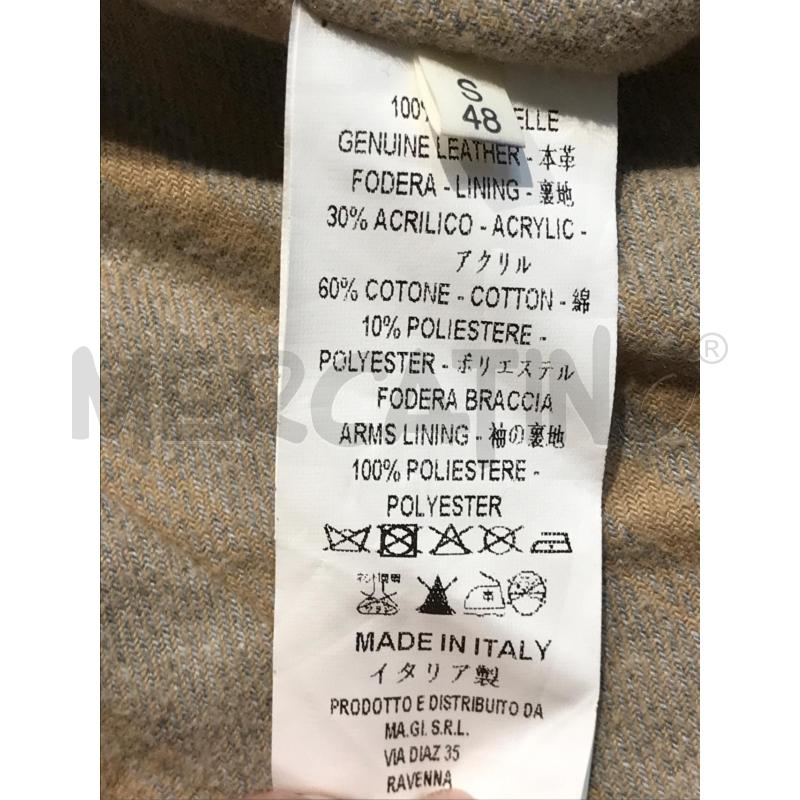 GIUBBOTTO UOMO S.W.O.R.L.D. ROSSO PELLE  | Mercatino dell'Usato Moncalieri bengasi 4