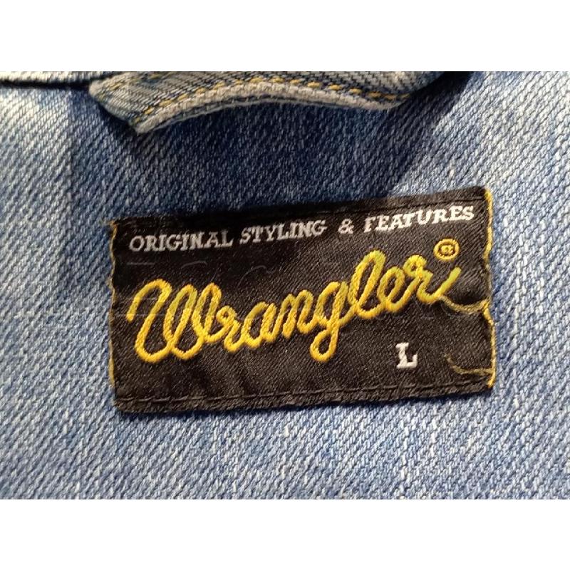GIUBBOTTO UOMO WRANGLER JEANS CHIARO  | Mercatino dell'Usato Moncalieri bengasi 5